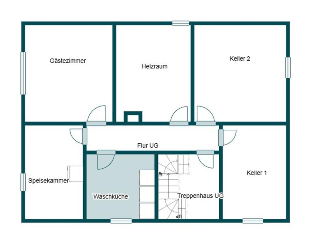 Grundriss Skizze UG