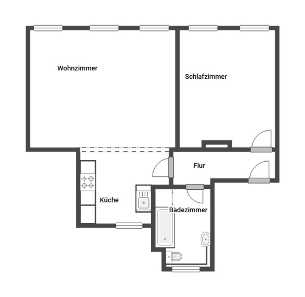 Grundriss Skizze