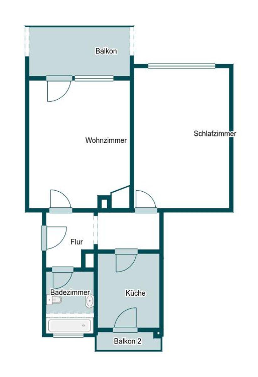 Grundriss Skizze