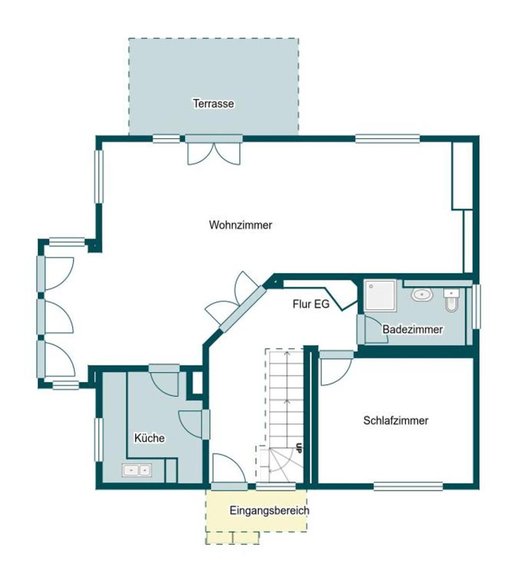 Grundriss Skizze EG