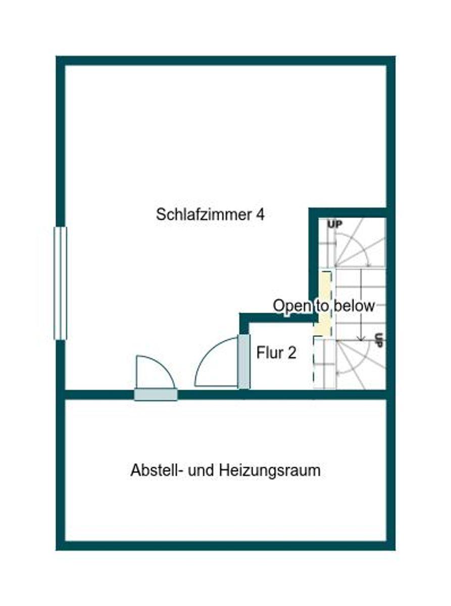 Grundriss Skizze 2. OG