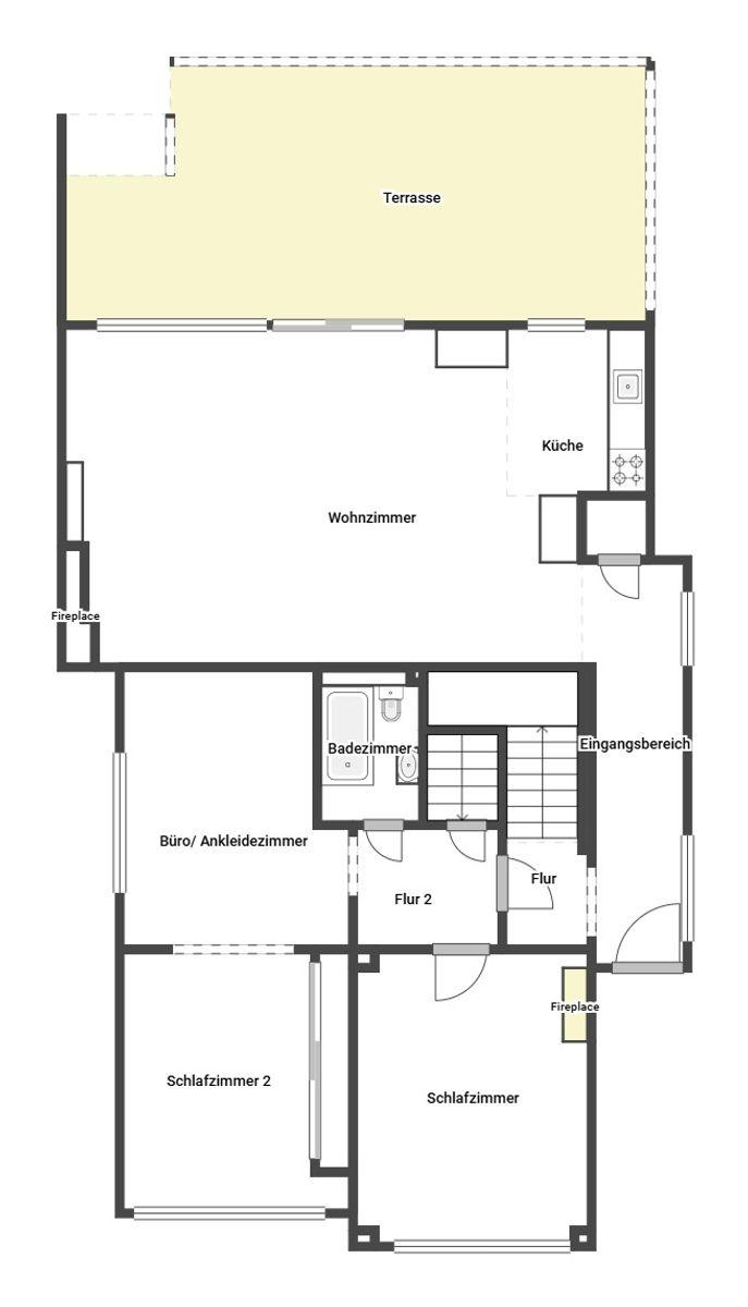 Grundriss Skizze EG