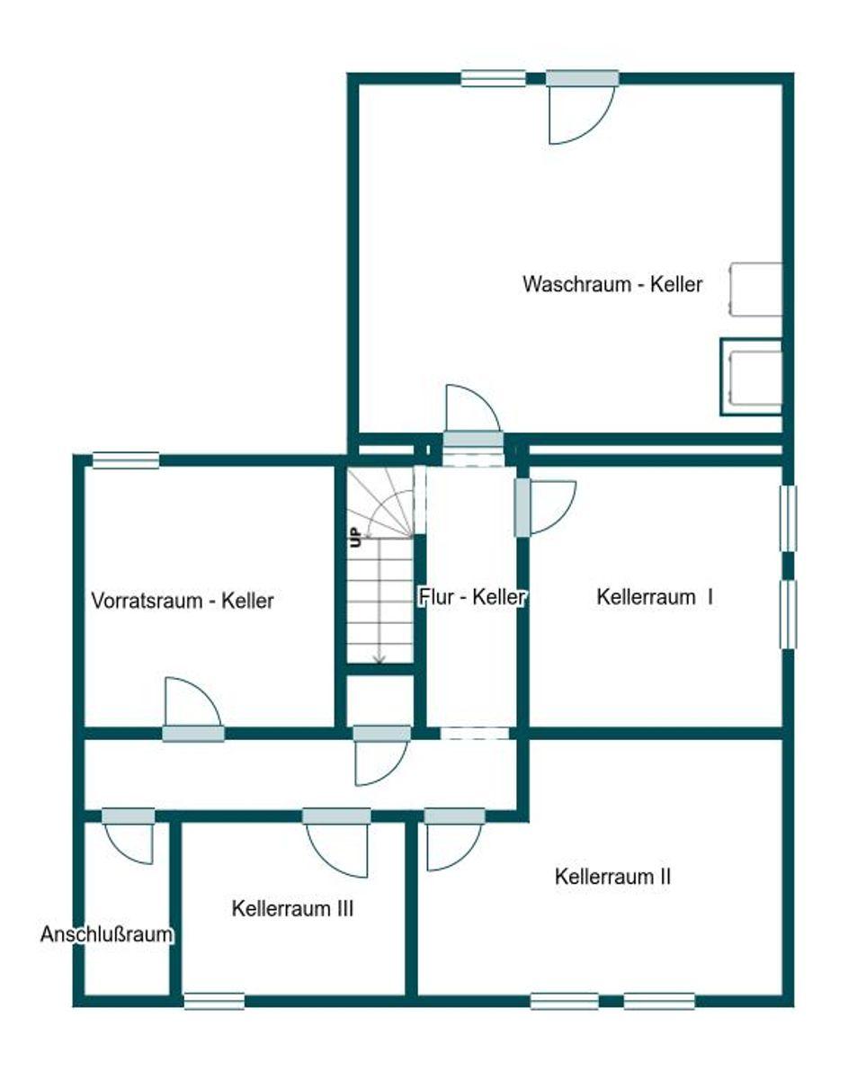 Grundriss Skizze UG