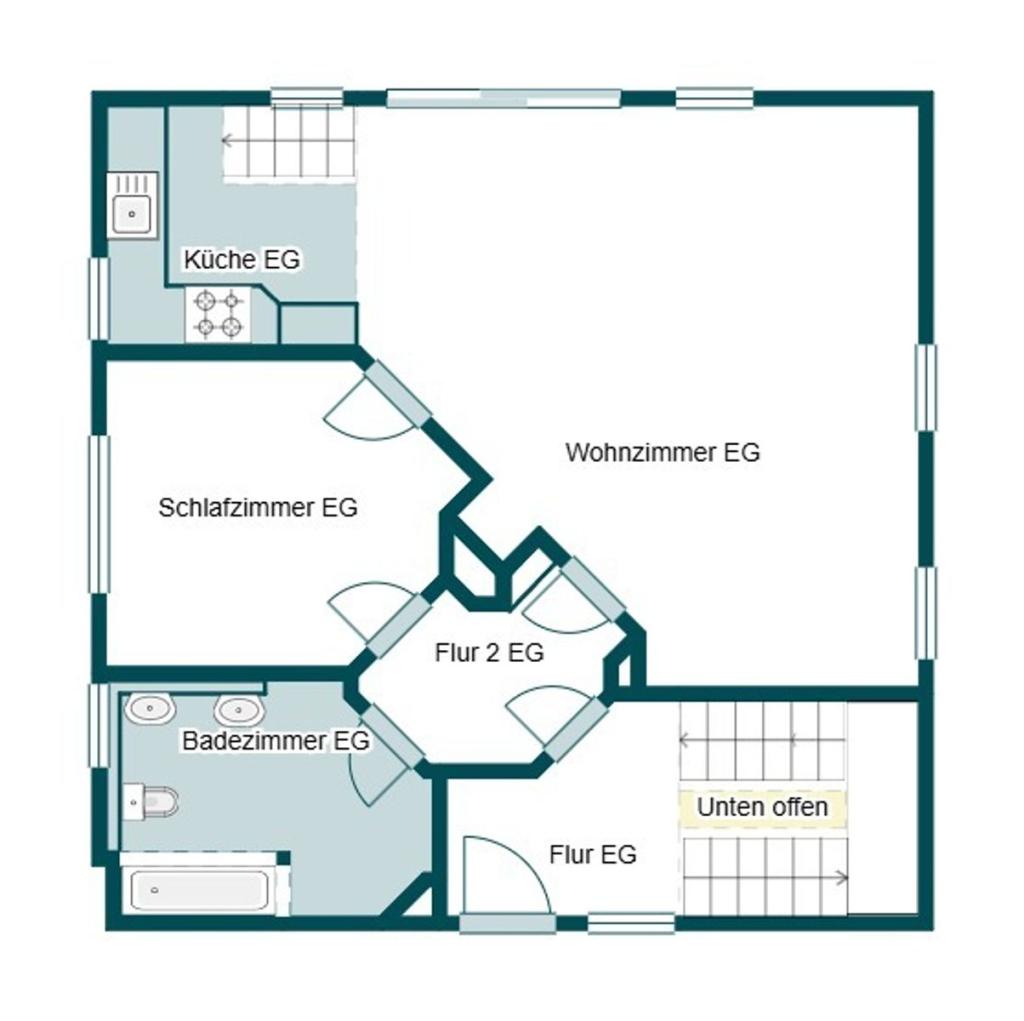 Grundriss Skizze EG