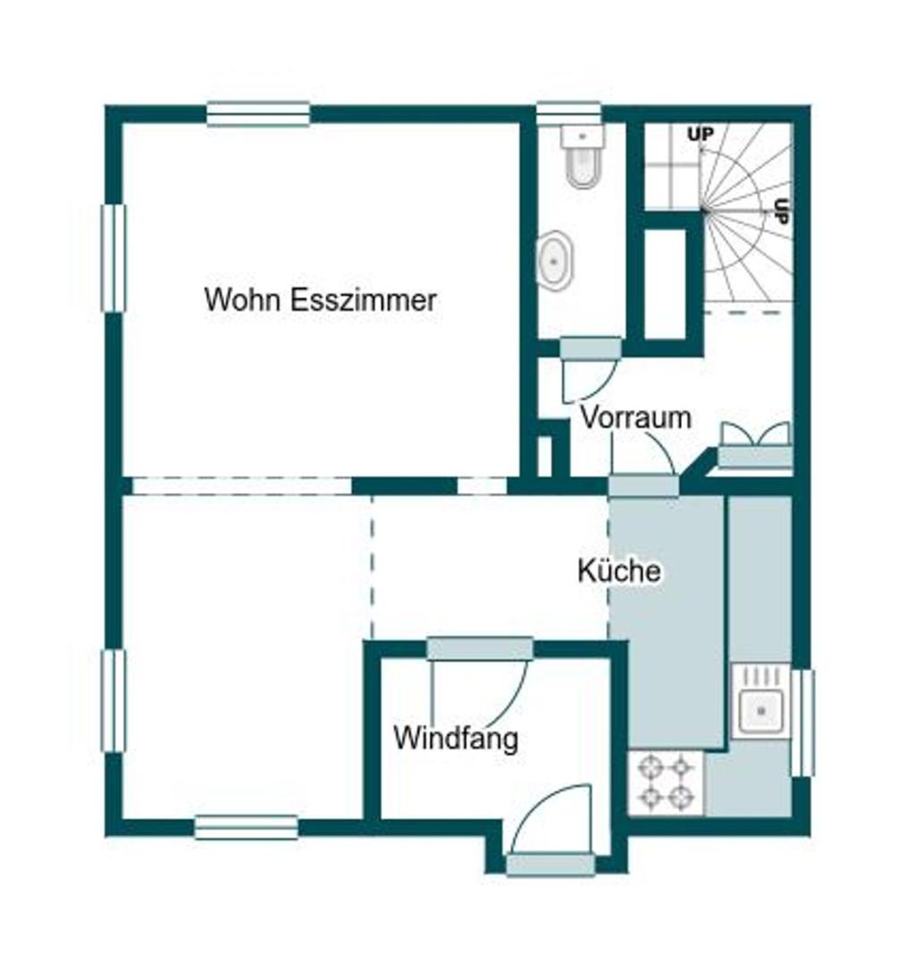 Grundriss Skizze EG