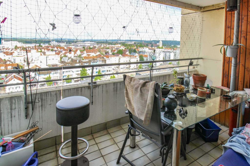 Balkon mit Aussicht