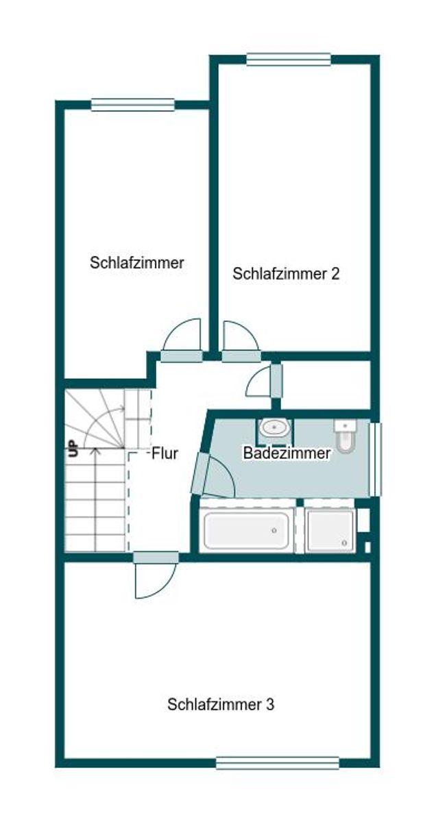 Grundriss Skizze 1.OG