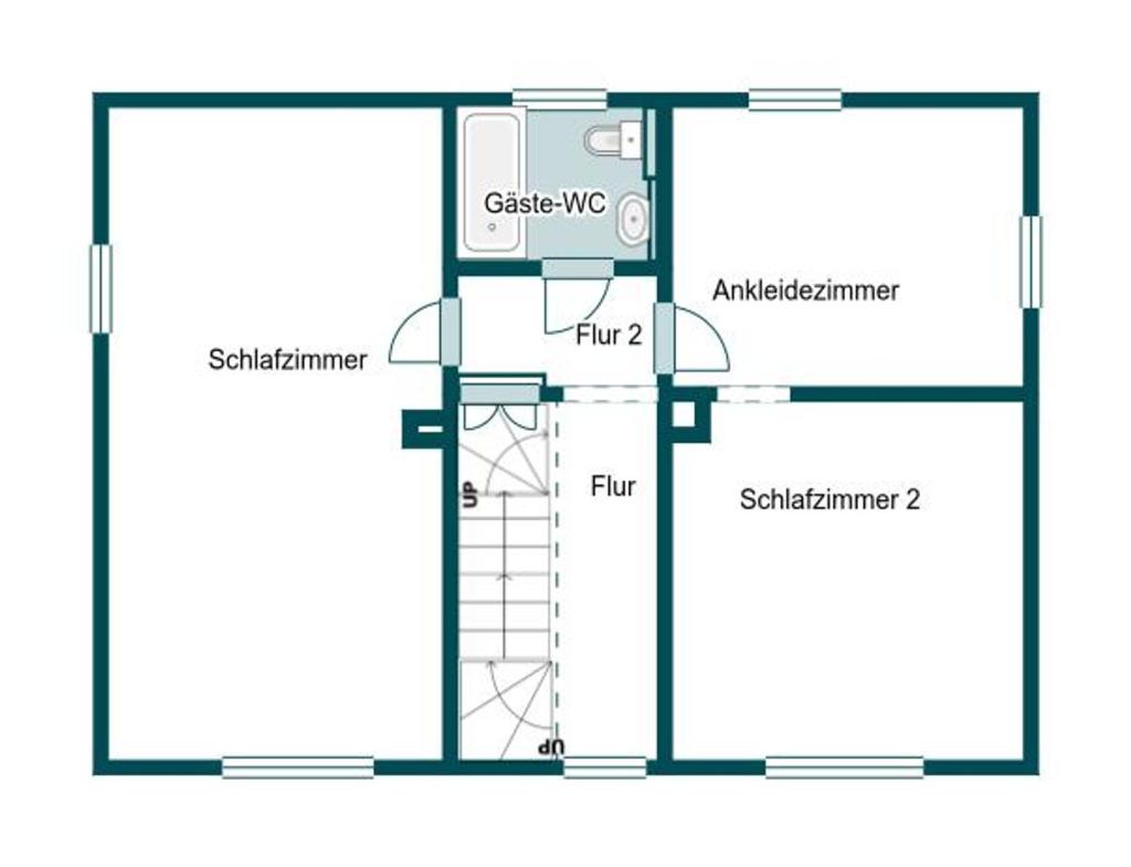 Grundriss Skizze 1.OG