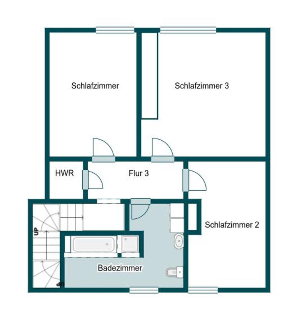 Grundriss Skizze 1.OG