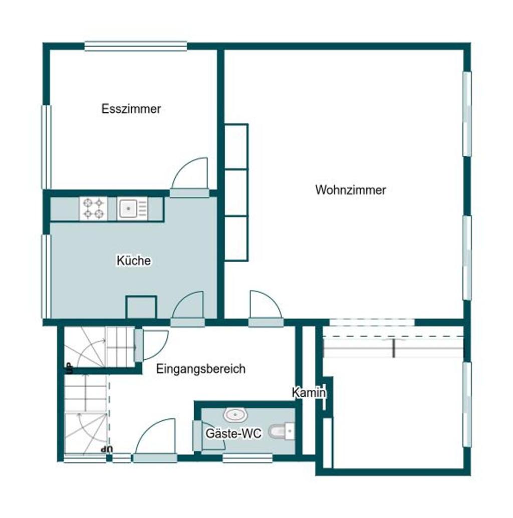 Grundriss Skizze EG