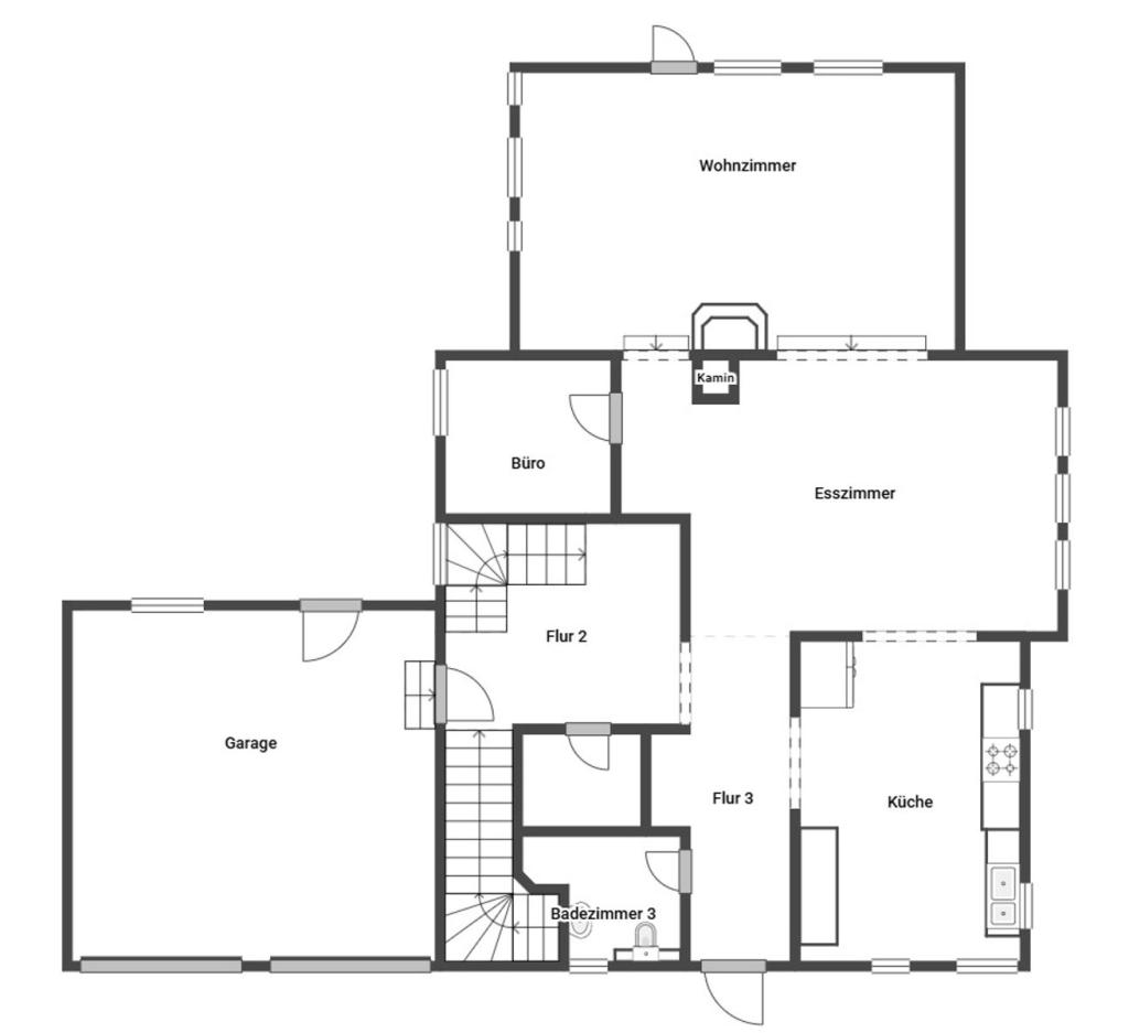 Grundriss Skizze EG