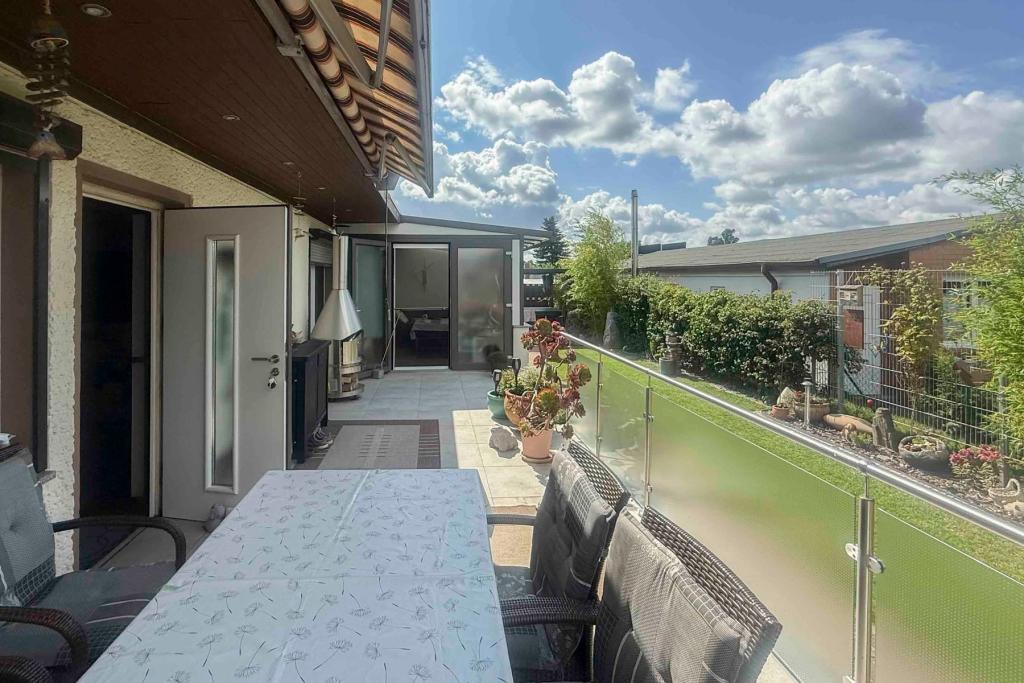 Umlaufende Terrasse