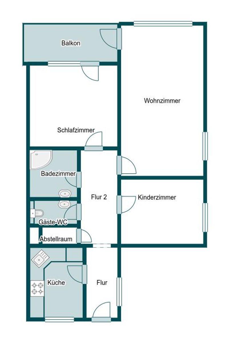 Grundriss Skizze