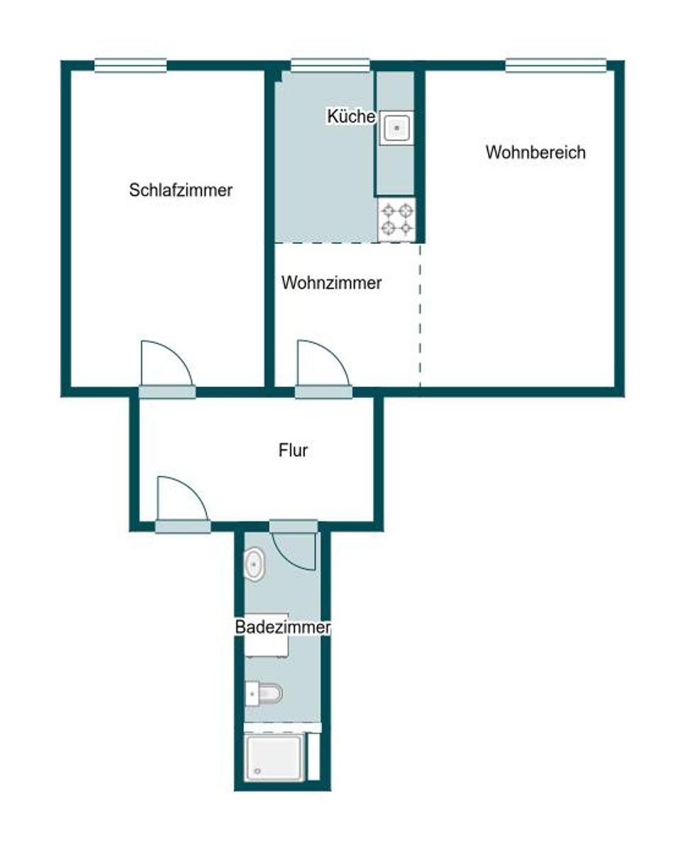 Grundriss Skizze