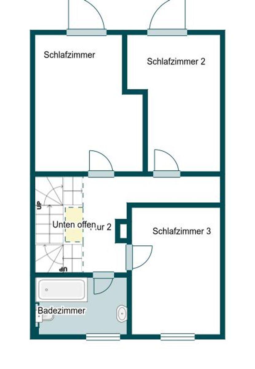 Grundriss Skizze 1.OG