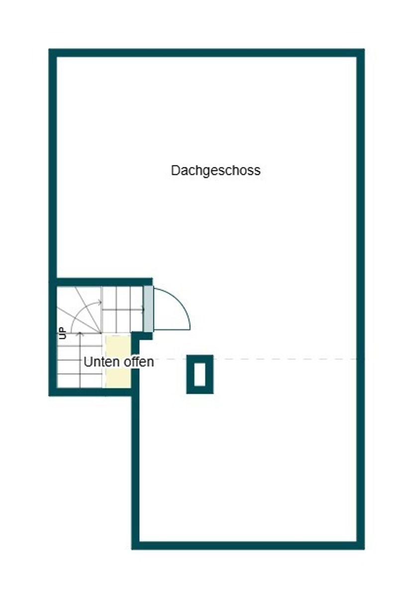 Grundriss Skizze Dachgeschoss