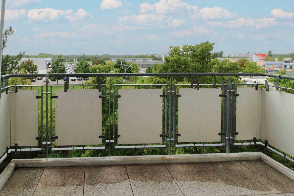 Ausblick vom Balkon