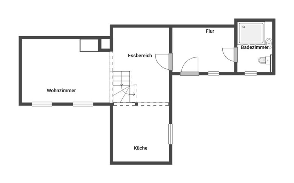 Grundriss Skizze EG