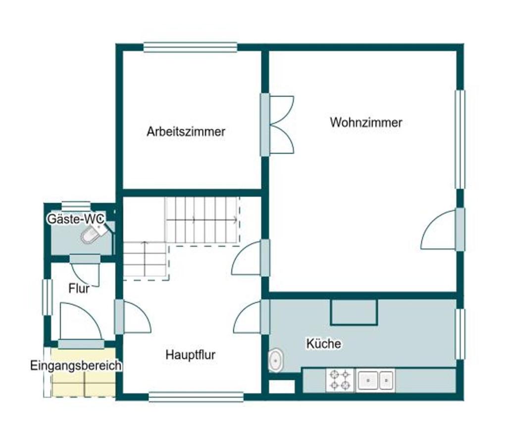 Grundriss Skizze EG