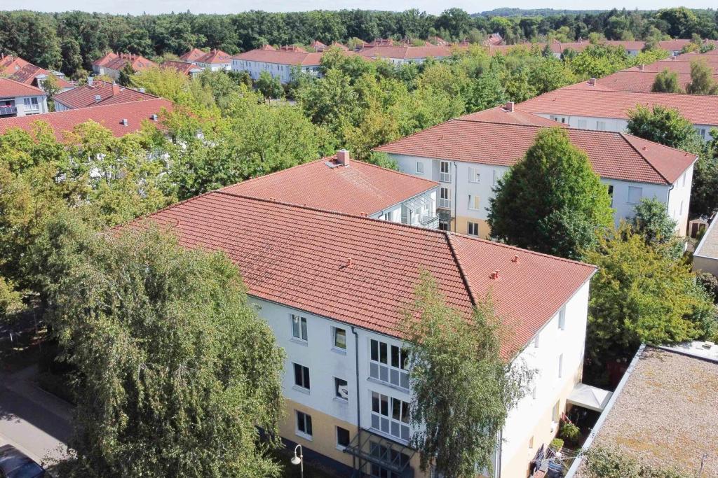 Luftbild Fassade und Dach