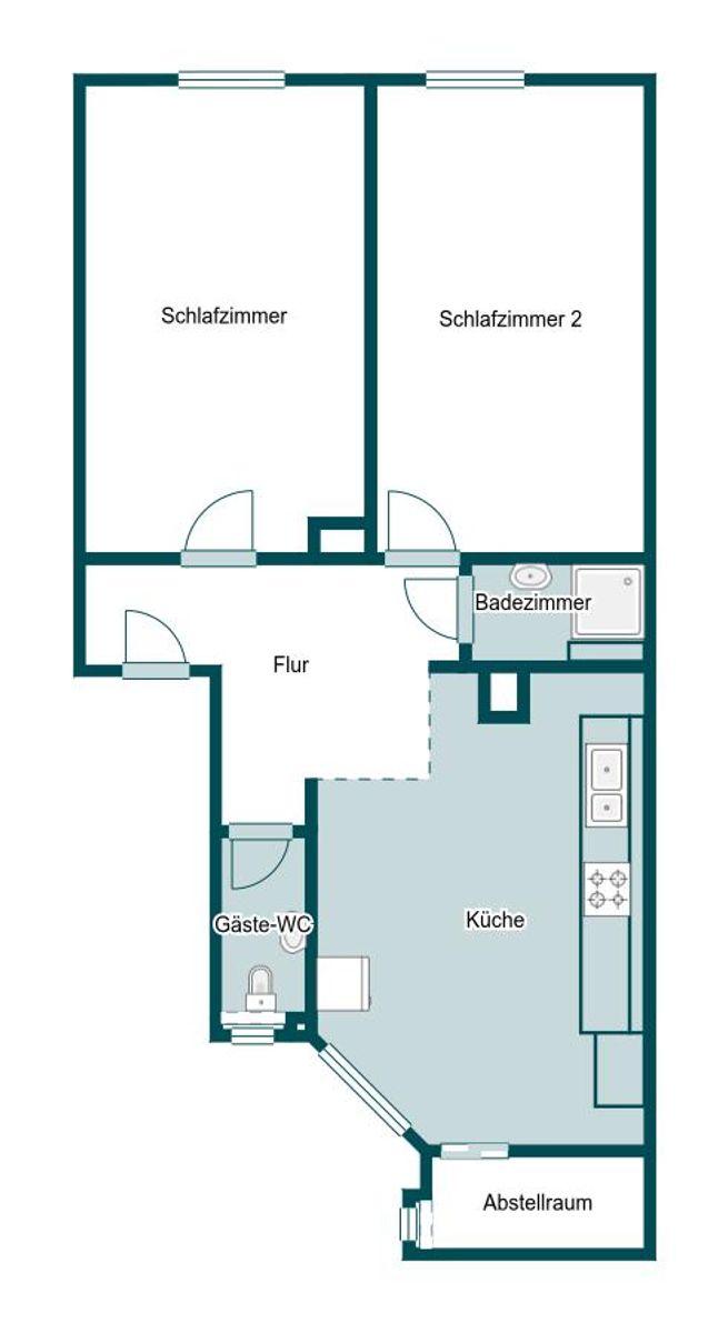 Grundriss Skizze