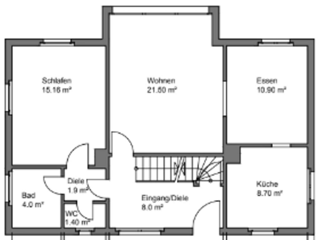 Grundriss Skizze EG