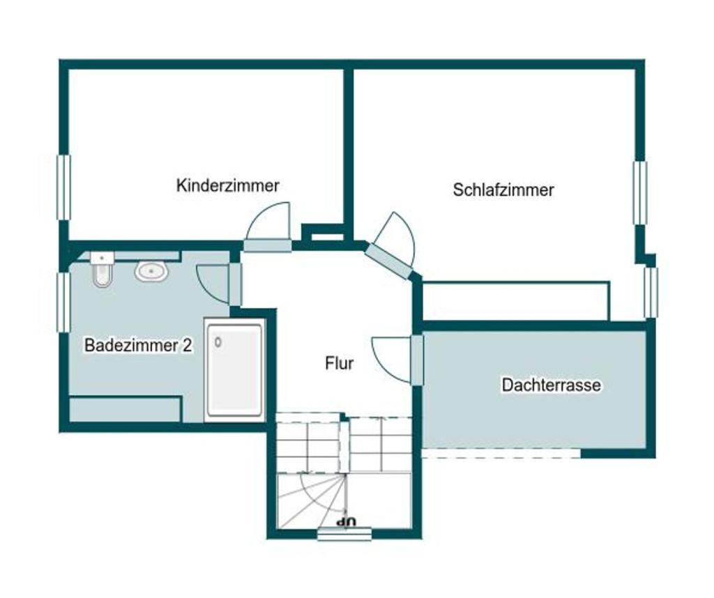 Grundriss Skizze 3.OG