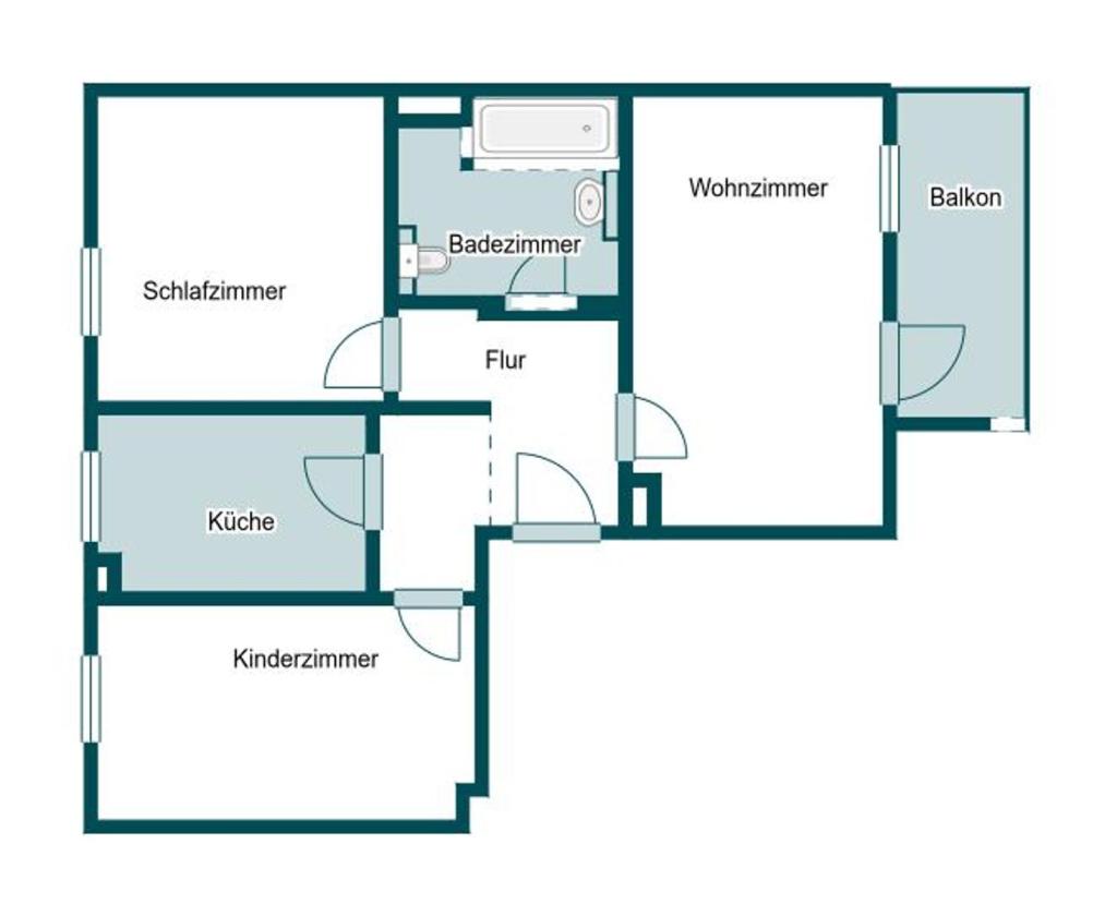 Grundriss Skizze
