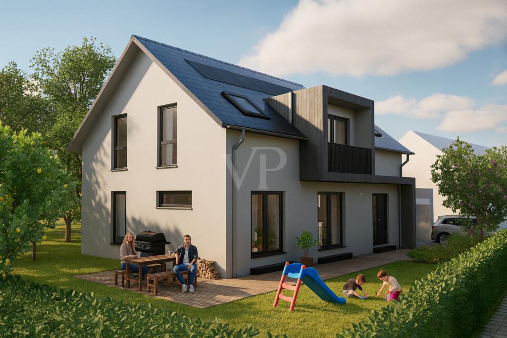 Visualisierung geplantes Schwabenhaus
