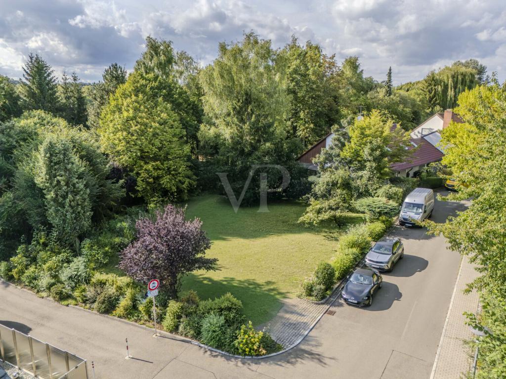 Grundstück - Bestandshaus virtuell entfernt
