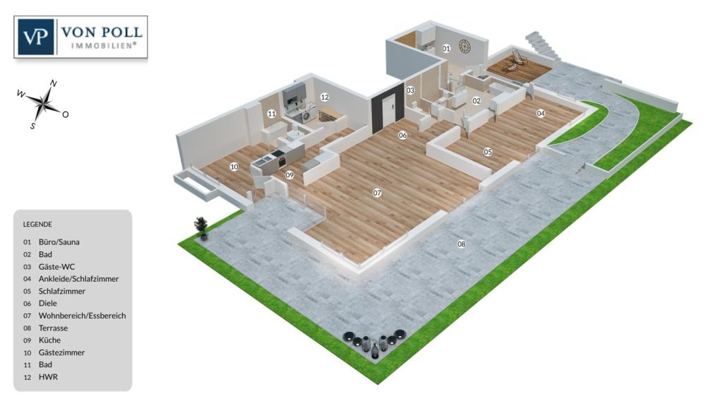 Grundriss 3D