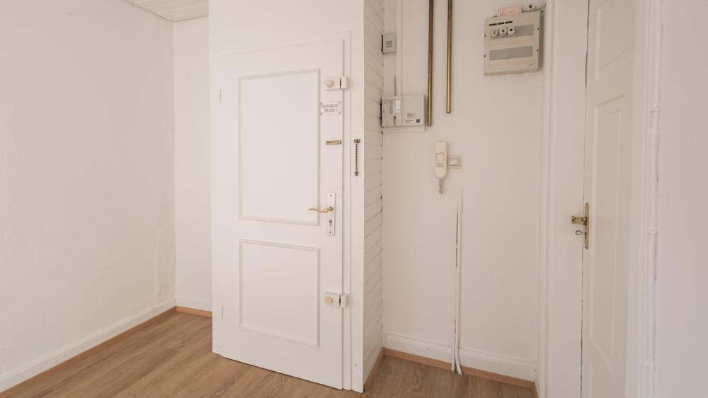 Anbau Oberbgeschoss Eingangsbereich