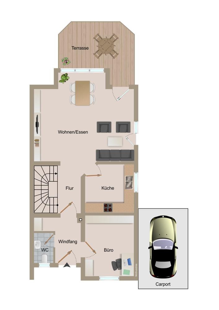 Grundriss EG