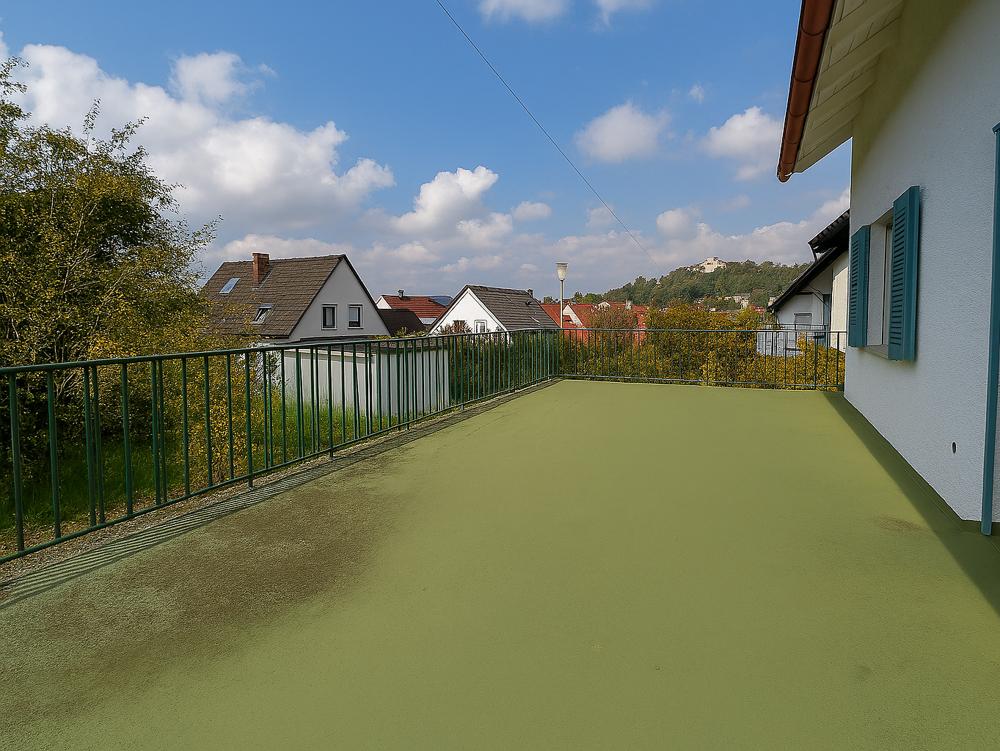 Großer Balkon