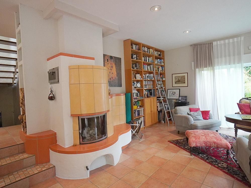 Kaminofen mit Backfach