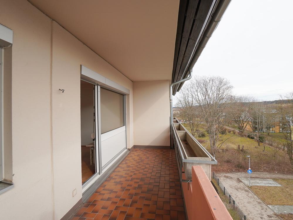 Großer Balkon