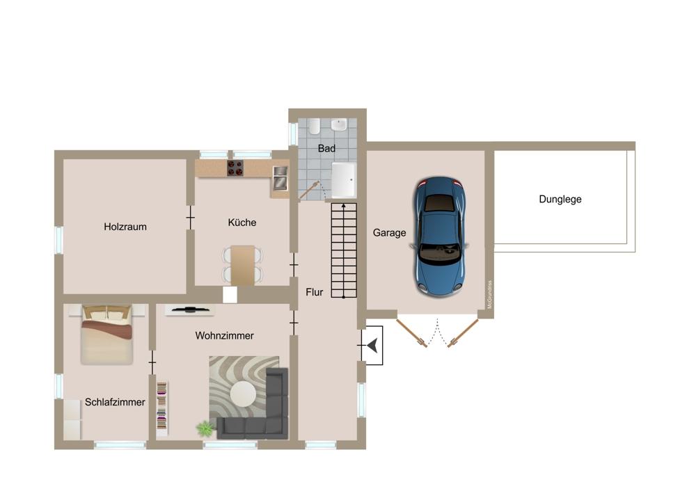 Grundriss EG