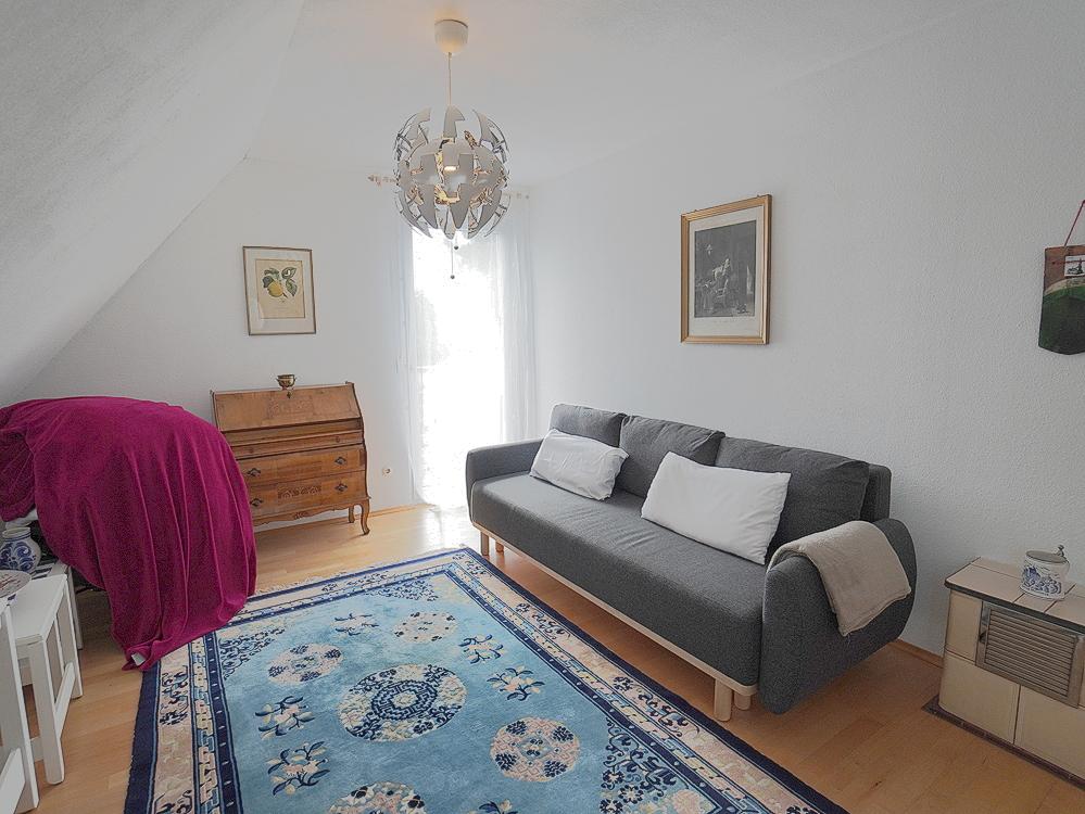 Schlafzimmer mit Balkon