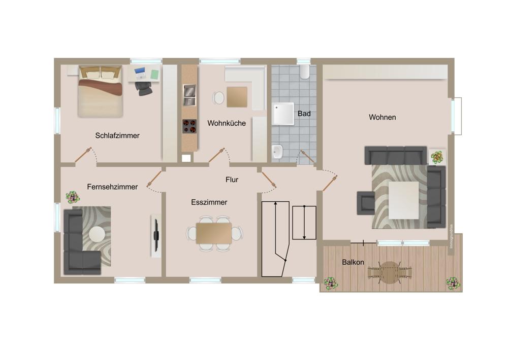 Grundriss 1. OG