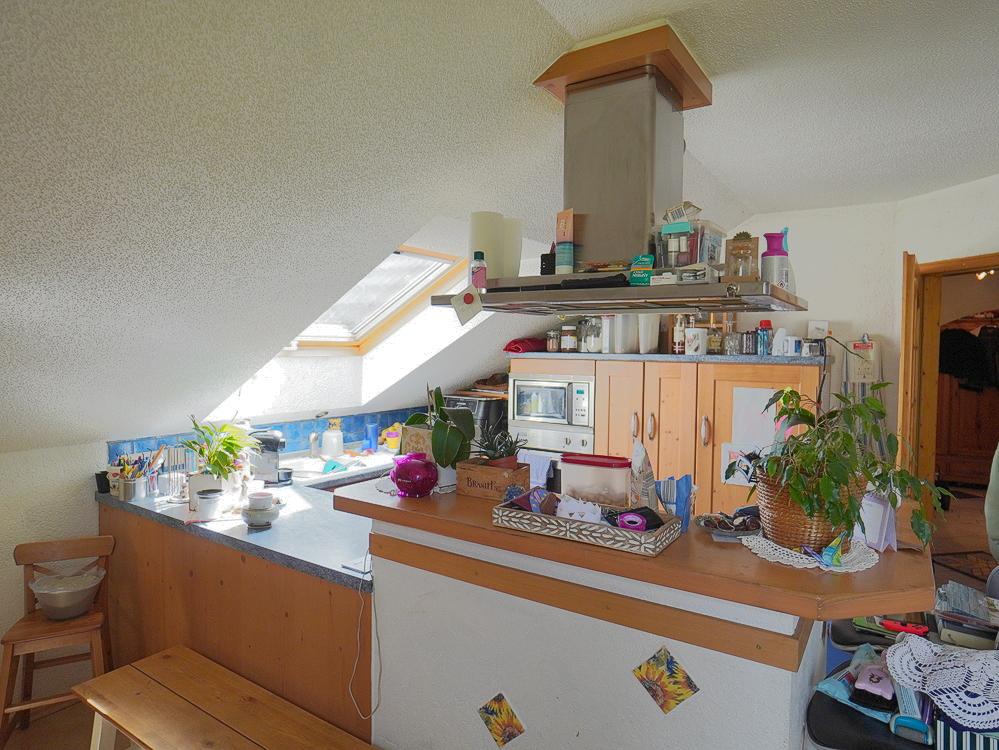Küche mit Essecke