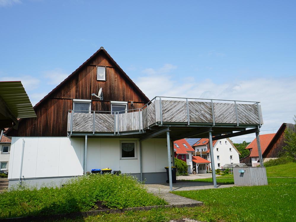 Große Terrasse im DG