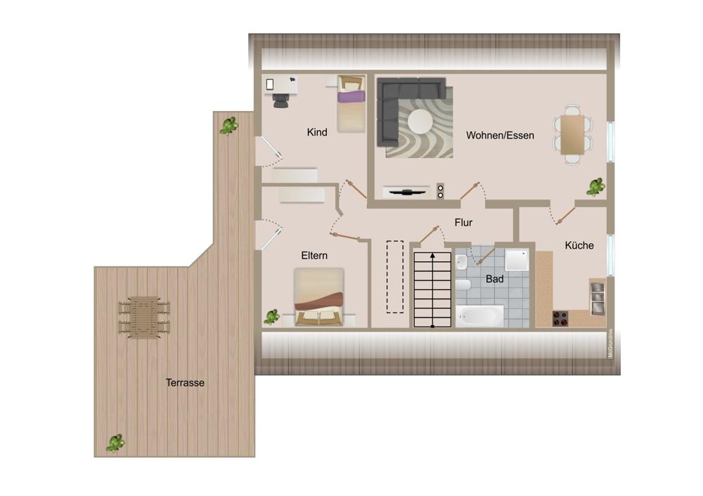 Grundriss DG