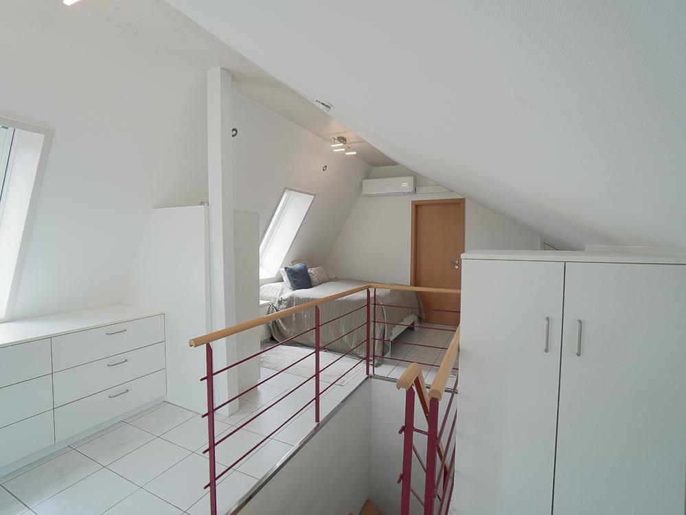 Schlafzimmer/Galerie