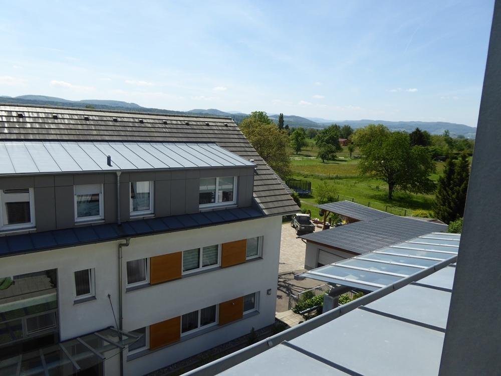 Blick aus der Wohnung Richtung Südwesten