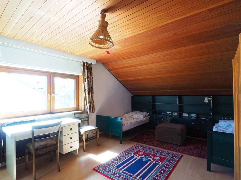 Jugendzimmer im Dachgeschoss