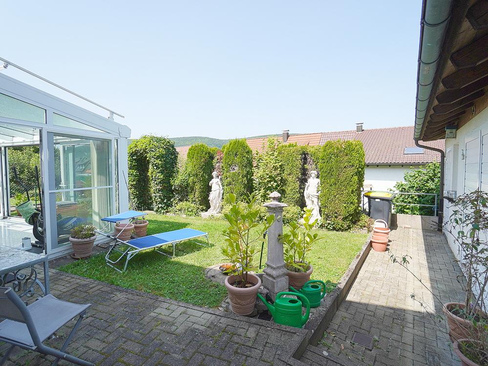 Blick in den Garten
