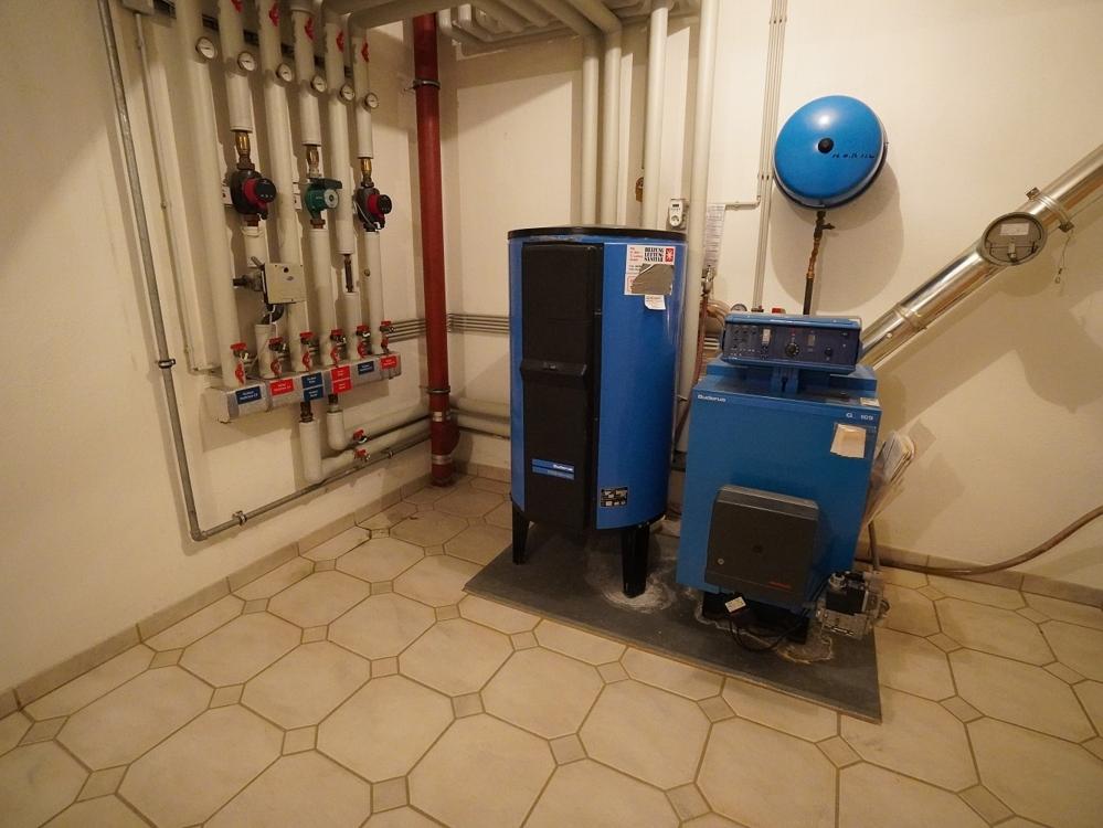 Gas-Zentralheizung im KG