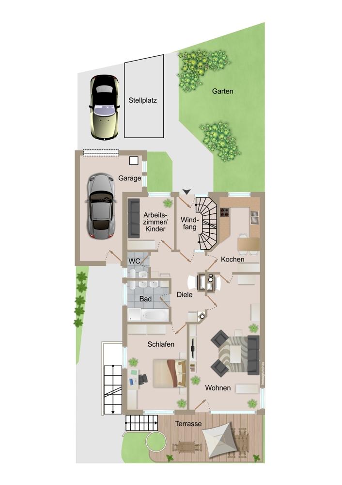 Grundriss Erdgeschoss