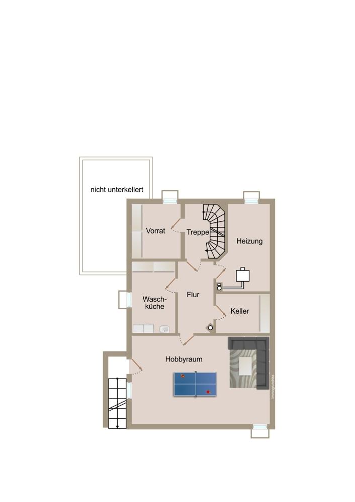 Grundriss Kellergeschoss
