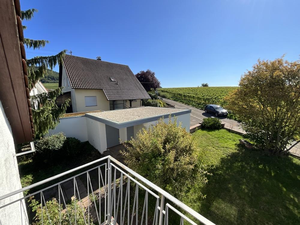 Blick vom Balkon des Bestandsobjektes nach Süden
